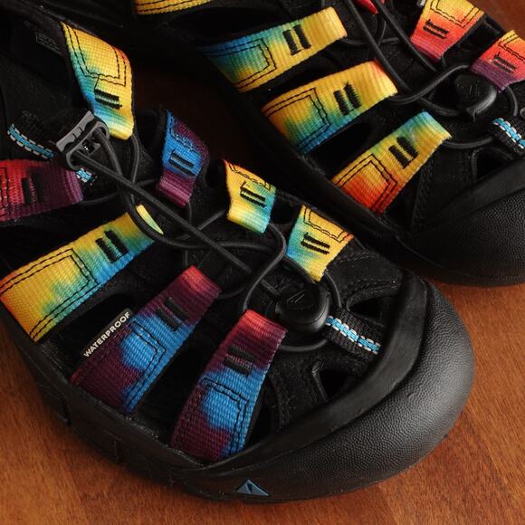 Keen Sandal WMS SZ 8.5 Multi Tie Die Newport Retro Fisherman Outdoor Hiking Shoe - Picture 4 of 16